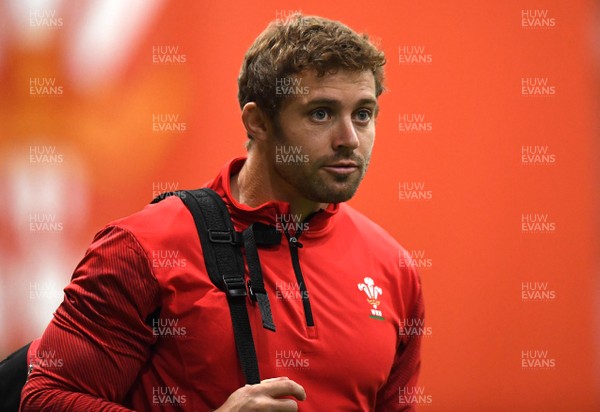 131020 - Wales Rugby Training - Leigh Halfpenny during training