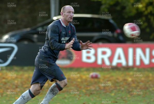 13.11.06 - Wales Rugby Training -  