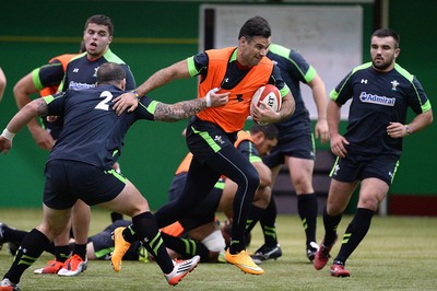 131114 - Wales Rugby Training -Mike Phillips during training