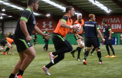 131114 - Wales Rugby Training -George North during training