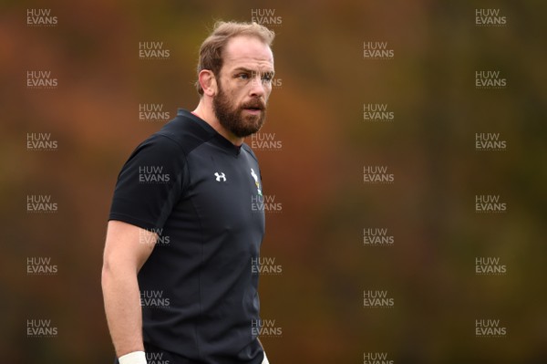 131117 - Wales Rugby Training - Alun Wyn Jones