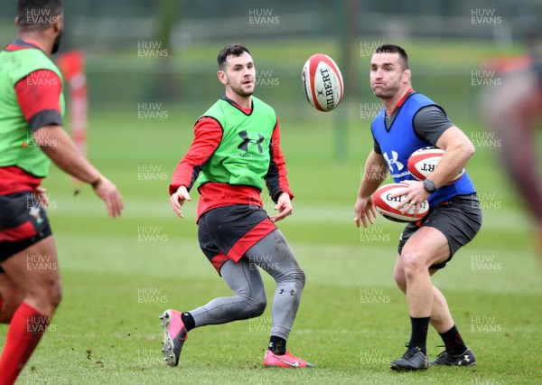 140220 - Wales Rugby Training - Tomos Williams during training