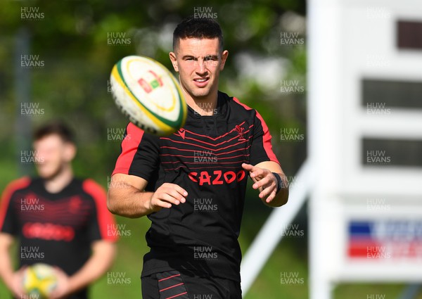 140722 - Wales Rugby Training - Owen Watkin during training
