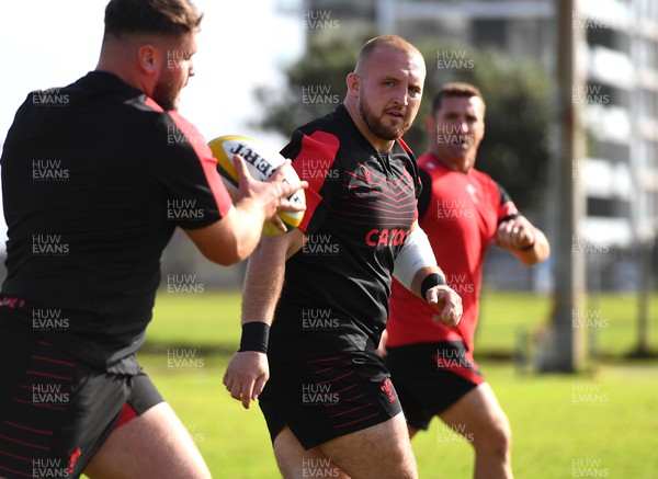 140722 - Wales Rugby Training - Dillon Lewis during training