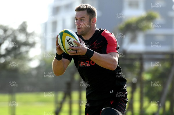 140722 - Wales Rugby Training - Dan Lydiate during training