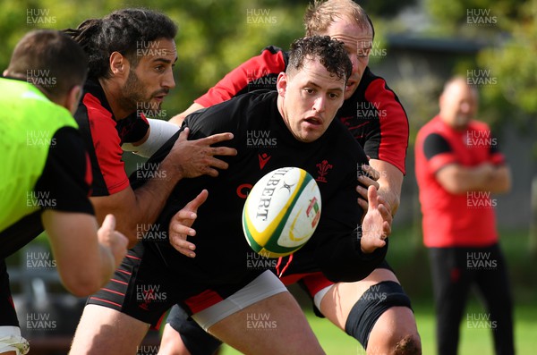 140722 - Wales Rugby Training - Ryan Elias during training