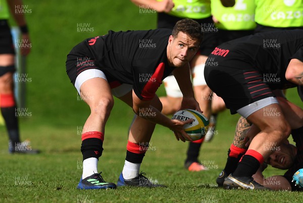 140722 - Wales Rugby Training - Kieran Hardy during training