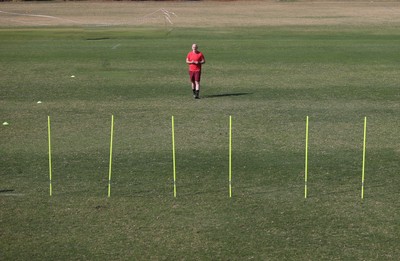 140726 - Wales Rugby Training in South Africa ahead of their game in Durban this weekend - Steve Tandy, Head Coach during training