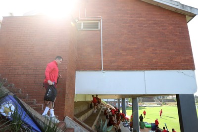 140726 - Wales Rugby Training in South Africa ahead of their game in Durban this weekend - Ryan Elias