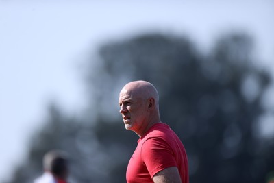 140726 - Wales Rugby Training in South Africa ahead of their game in Durban this weekend - Steve Tandy, Head Coach during training