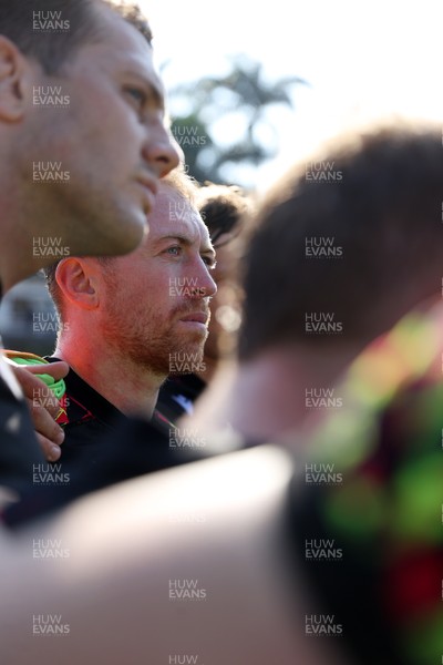 140726 - Wales Rugby Training in South Africa ahead of their game in Durban this weekend - Tommy Reffell during training