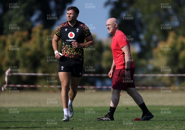 140726 - Wales Rugby Training in South Africa ahead of their game in Durban this weekend - Steve Tandy, Head Coach during training