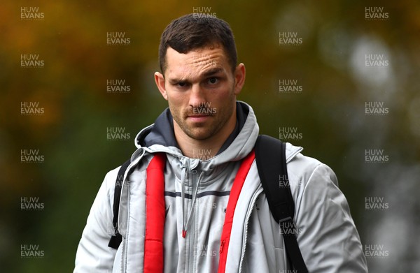 141122 - Wales Rugby Training - George North during training