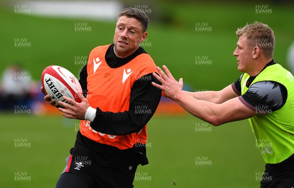 141122 - Wales Rugby Training - Rhys Priestland during training