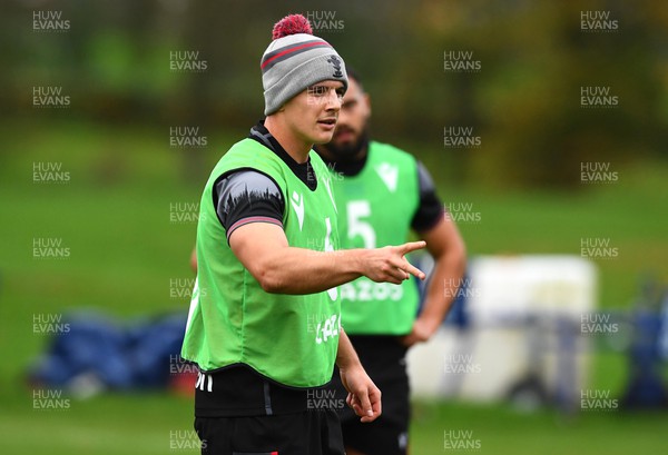 141122 - Wales Rugby Training - Joe Hawkins during training