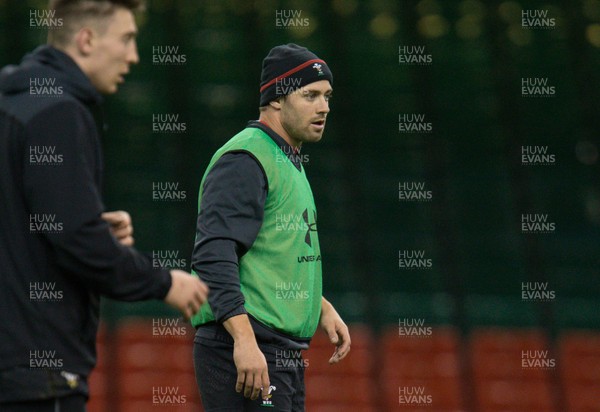 150319 - Wales Rugby Captains Run, Principality Stadium - Leigh Halfpenny of Wales during training session at the Principality Stadium ahead of the Grand Slam decider against Ireland tomorrow