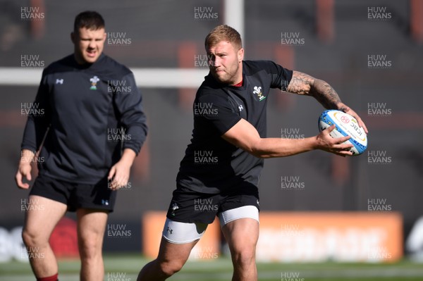 150618 - Wales Rugby Training - Ross Moriarty during training