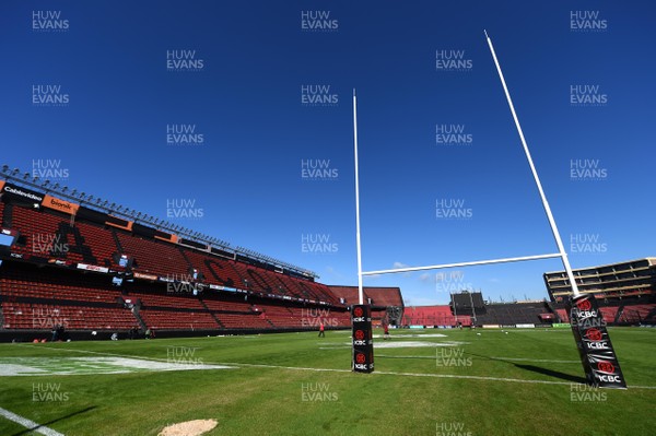 150618 - Wales Rugby Training - A general view of Brigadier General Estanislao Lopez Stadium, Santa Fe in Argentina