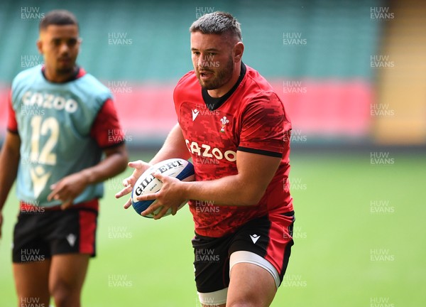 150721 - Wales Rugby Training - Gareth Thomas during training