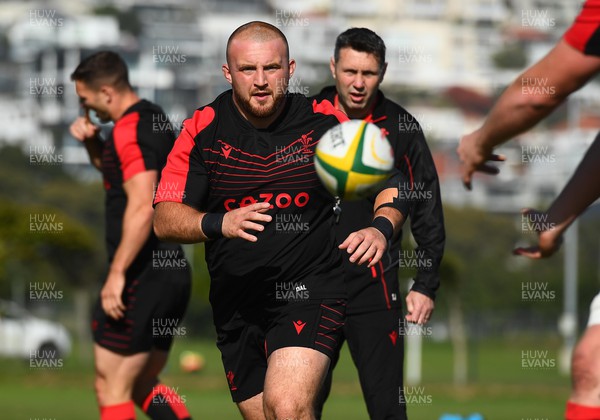 150722 - Wales Rugby Training - Dillon Lewis during training