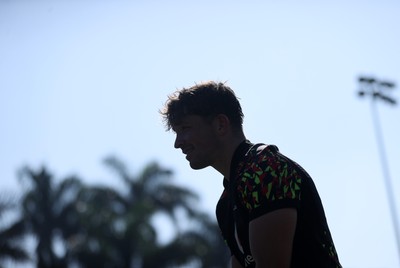150726 - Wales Rugby Training ahead of their game against South Africa on the weekend - Dan Edwards during training