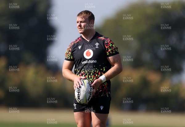 150726 - Wales Rugby Training ahead of their game against South Africa on the weekend - Dewi Lake during training