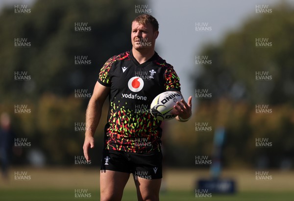 150726 - Wales Rugby Training ahead of their game against South Africa on the weekend - Dewi Lake during training