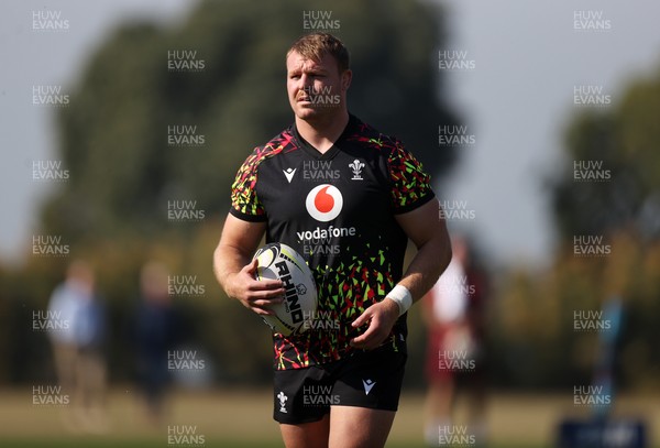 150726 - Wales Rugby Training ahead of their game against South Africa on the weekend - Dewi Lake during training
