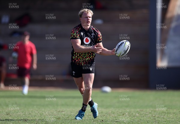 150726 - Wales Rugby Training ahead of their game against South Africa on the weekend - Blair Murray during training