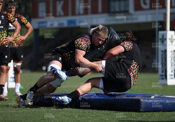 150726 - Wales Rugby Training ahead of their game against South Africa on the weekend - Aaron Wainwright during training