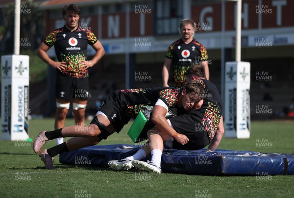 150726 - Wales Rugby Training ahead of their game against South Africa on the weekend - Alex Mann during training