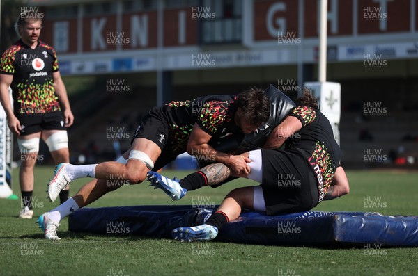 150726 - Wales Rugby Training ahead of their game against South Africa on the weekend - Teddy Williams during training
