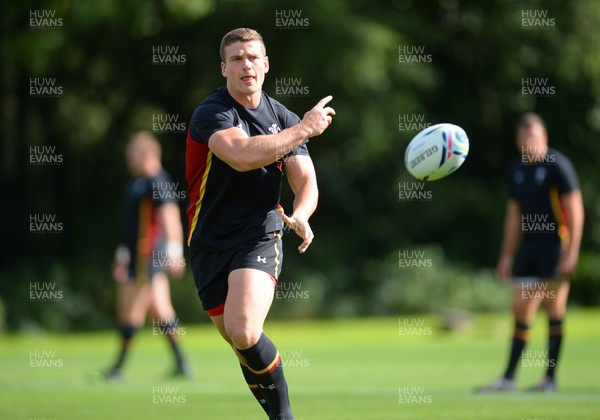 150915 -  Wales Rugby World Cup Training -Scott Williams during training