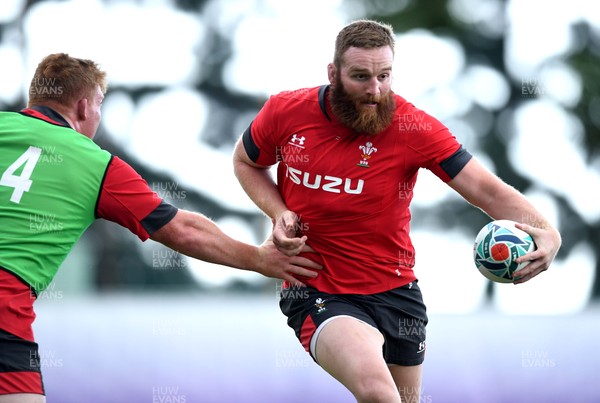 151019 - Wales Rugby Training - Jake Ball during training