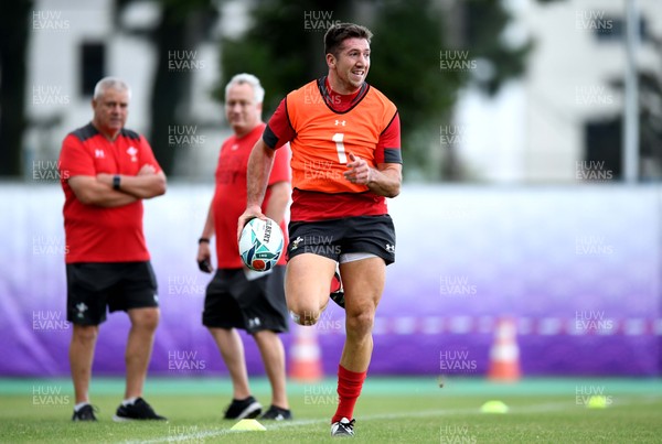 151019 - Wales Rugby Training - Justin Tipuric during training