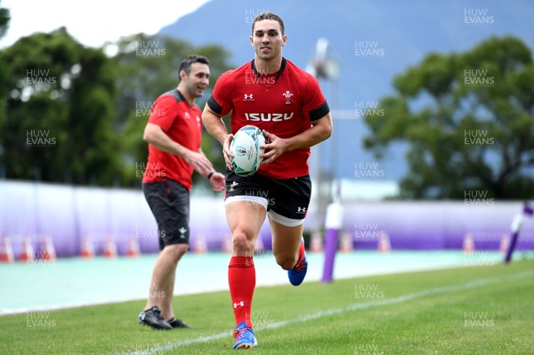 151019 - Wales Rugby Training - George North during training