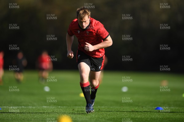 151020 - Wales Rugby Training - Nick Tompkins during training