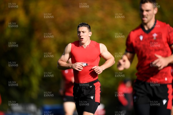 151020 - Wales Rugby Training - Josh Adams during training