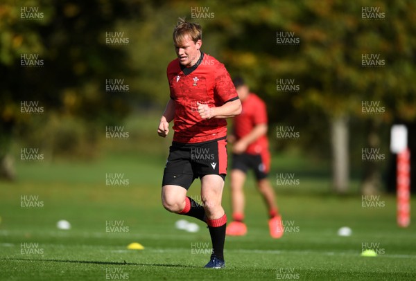 151020 - Wales Rugby Training - Nick Tompkins during training