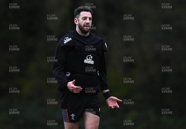 151122 - Wales Rugby Training - Alex Cuthbert during training