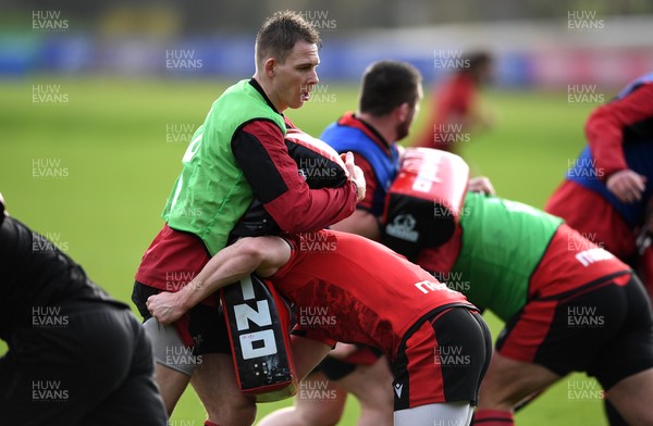 160221 - Wales Rugby Training - Liam Williams during training
