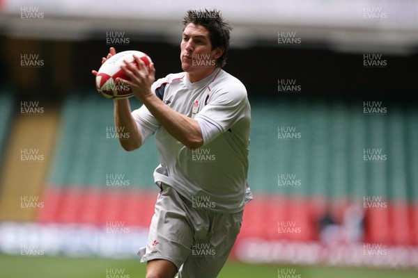 160307  Wales rugby training - Wales James Hook 