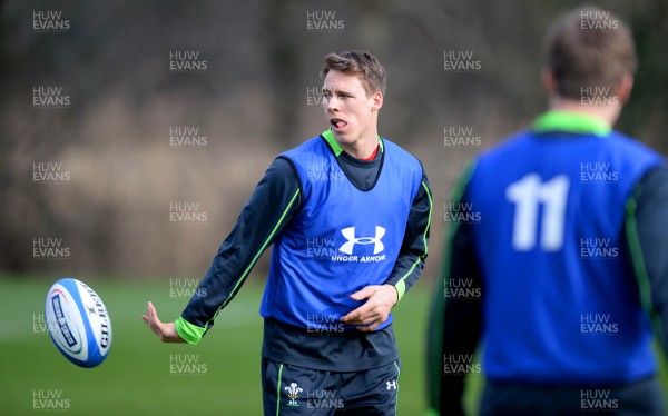 160315 - Wales Rugby Training -Liam Williams during training