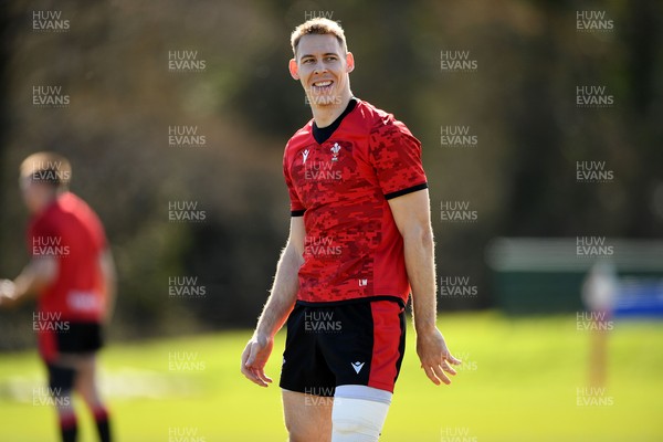160321 - Wales Rugby Training - Liam Williams during training