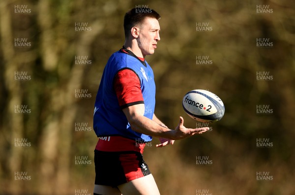 160321 - Wales Rugby Training - Josh Adams during training