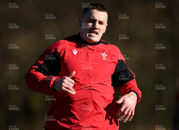 160321 - Wales Rugby Training - Jonathan Davies during training