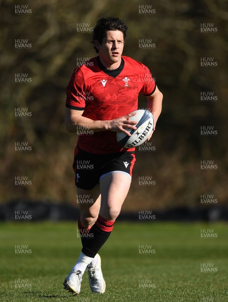160321 - Wales Rugby Training - Lloyd Williams during training