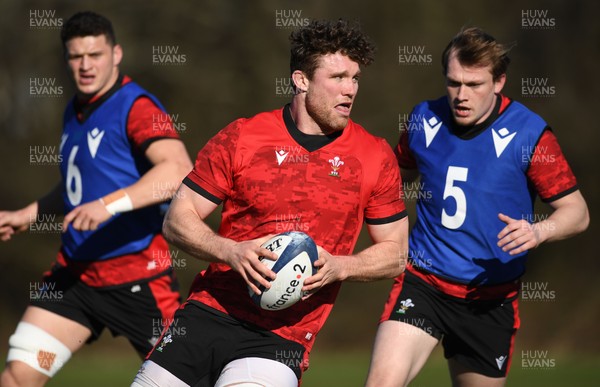 160321 - Wales Rugby Training - Will Rowlands during training