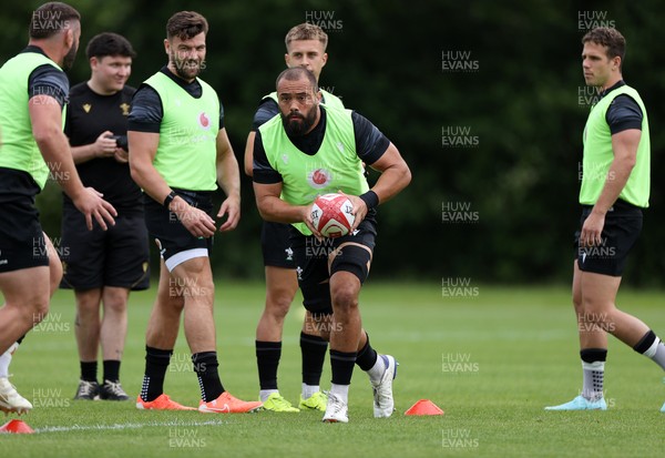 160625 - Wales Rugby Training - Josh Macleod during training