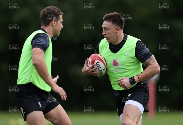 160625 - Wales Rugby Training - Josh Adams during training